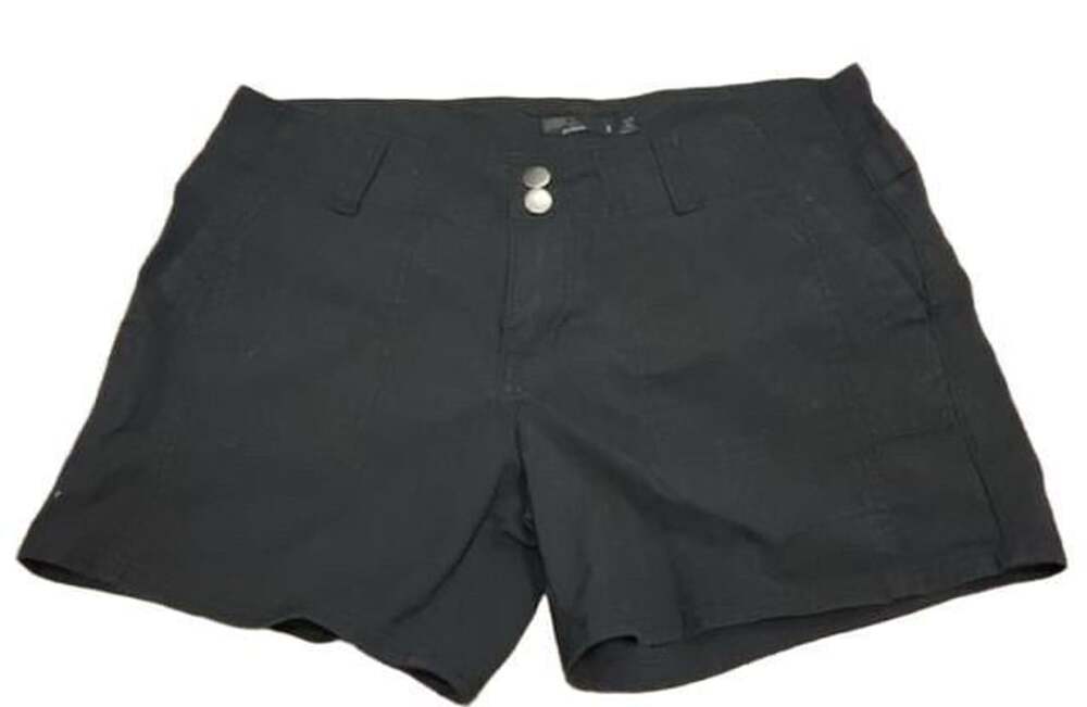 Prana Stretch Zion Hiking Shorts Size 8 Black